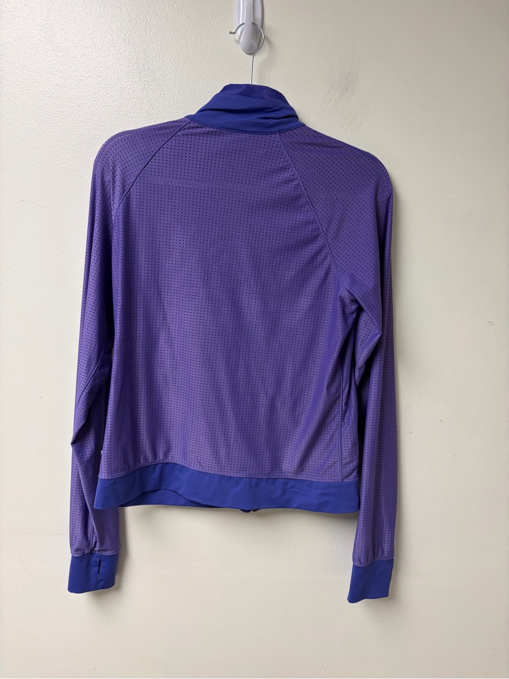 Lululemon Sweaty or Not Jacket Iris Flower Purple Size 10 - Picture 8 of 10